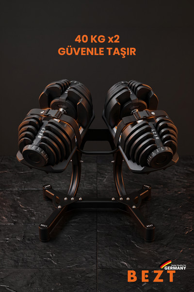 Bezt Pro Sports 40 KG Ayarlanabilir Dambıl Standı