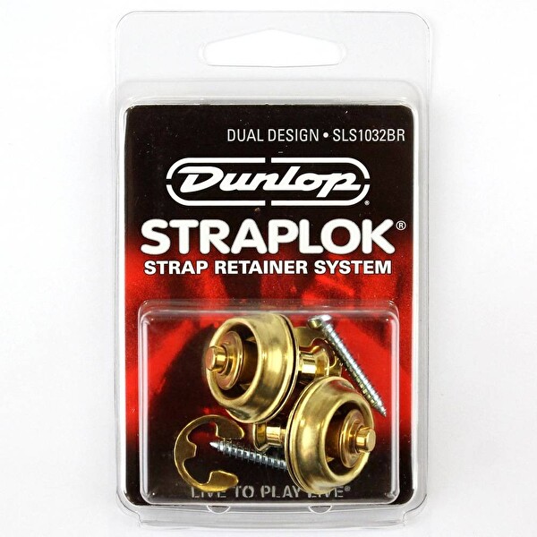 Jim Dunlop SLS1032BR Çift Taraflı Set Askı Kilit Sistemi