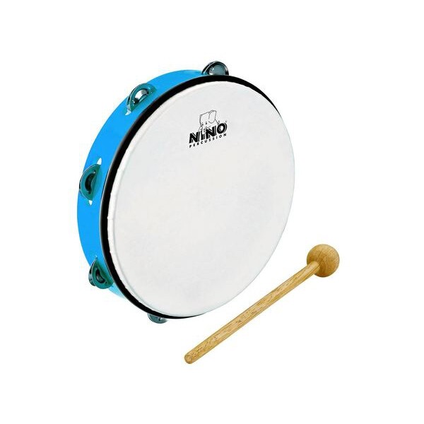 Nino NINO24SB Abs 10 Inch Tambourine Jingle Drum