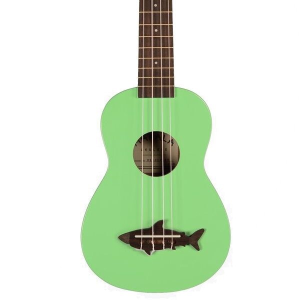 Kala Makala Shark Soprano Yeşil Ukulele