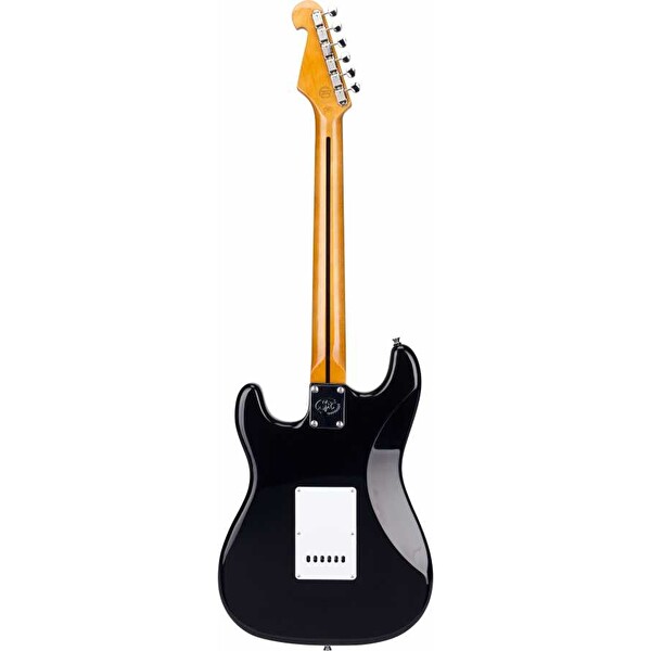 SX Stratocaster Siyah Elektro Gitar