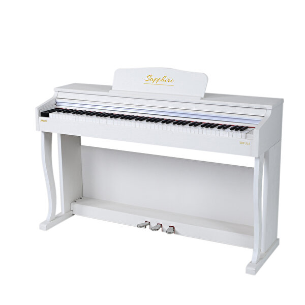 Jwin Jwin Sapphire SDP-215WH Çekiç Aksiyonlu 88 Tuşlu Piyano