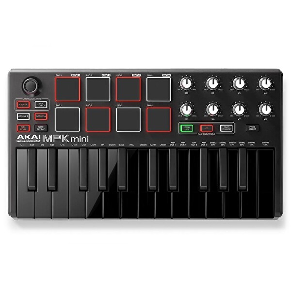 Akai MpkMini 2 Müzik Prodüksiyonu Klavye Kontrol Cihazı