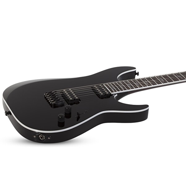Schecter Reaper-6 Custom Parlak Siyah Elektro Gitar