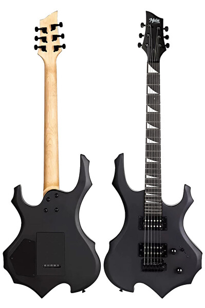 Midex Force-AMP50 Üst Seviye 50 W H-H Profesyonel Full Set Aksesuarlı Amfili Elektro Gitar