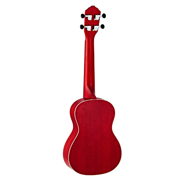 Ortega RUFIRE Red Satin Concert Ukulele