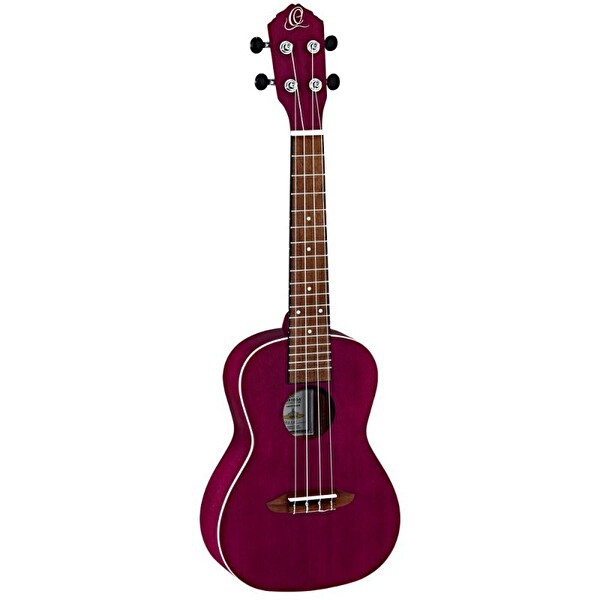 Ortega
										 RURUBY Transparent Purple Concert Ukulele