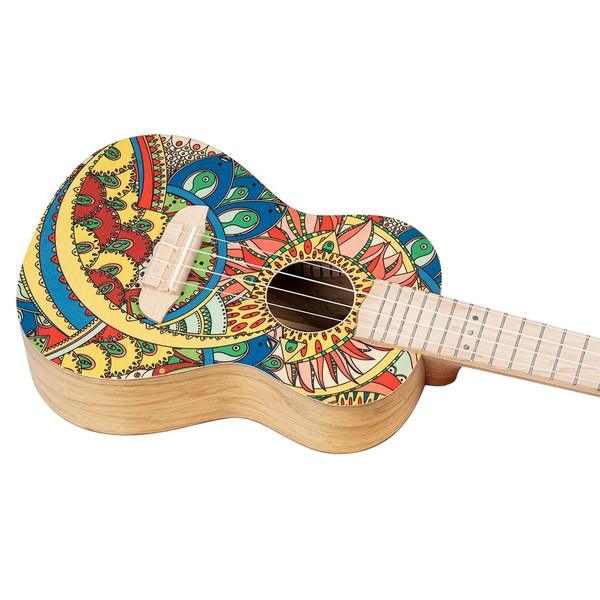 Ortega RUAR-MI Art Series Mystic India Concert Ukulele
