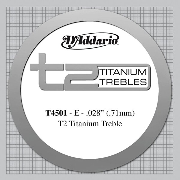 D'Addario T4501 Klasik Gitar Tek Tel