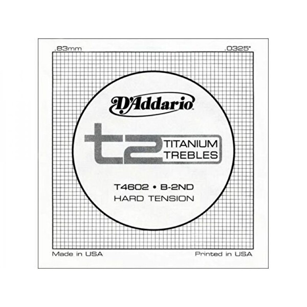 D'Addario T4602 Klasik Gitar Tek Tel