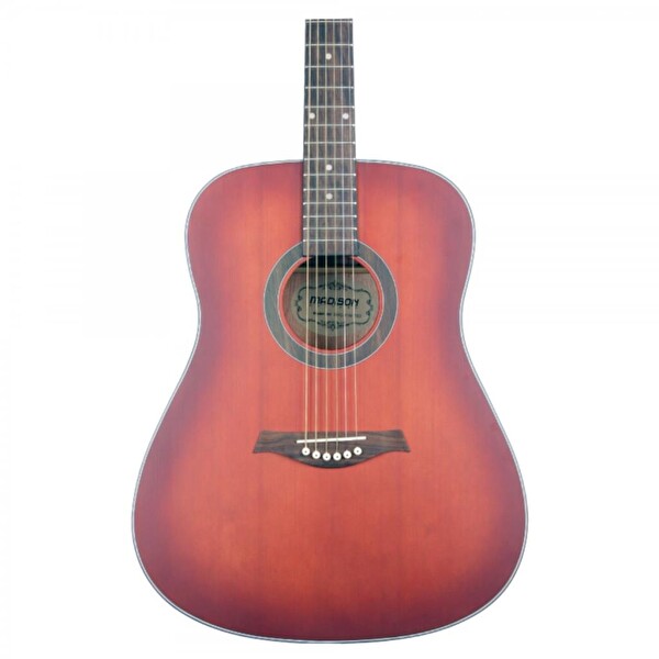 Madison MAG-41M-TRD Trans Red Akustik Gitar (Kılıf-Pena)