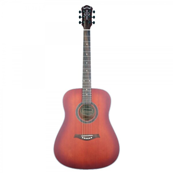 Madison MAG-41M-TRD Trans Red Akustik Gitar (Kılıf-Pena)