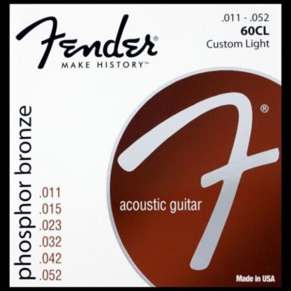 Fender 60CL 1152 Akustik Gitar Teli Phosphor Bronze