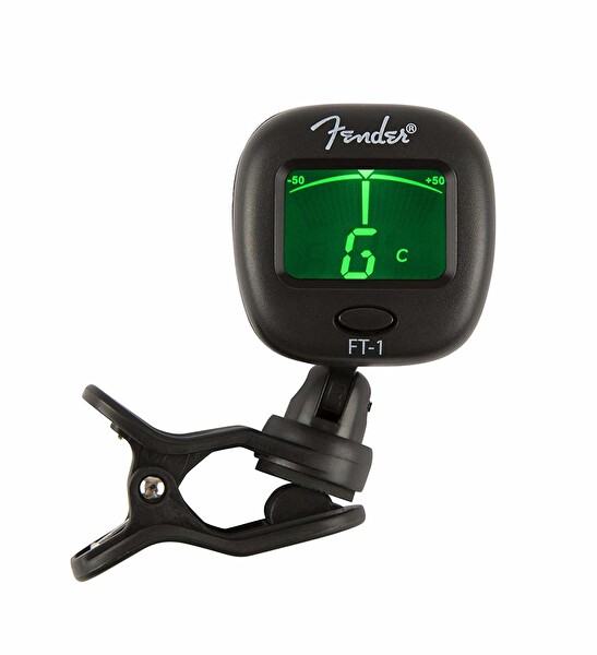 Fender FT-1 Pro Clip-On Tuner Black Akort Aleti