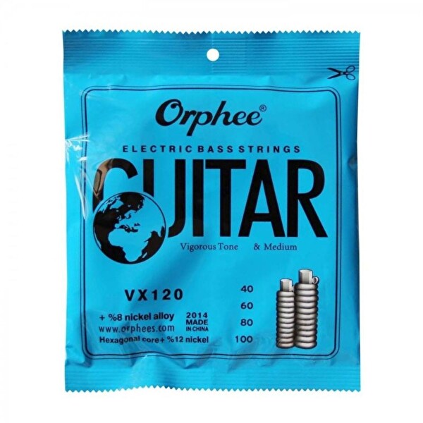 Orphee VX120 Bas Gitar Teli 4 Telli 40-100
