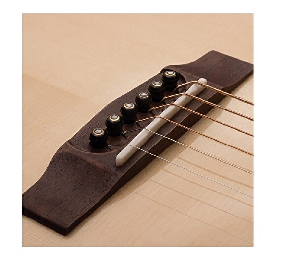 Cort AD810OP Akustik Gitar Open Pore Ladin Kapak Arka ve Yanlar Maun