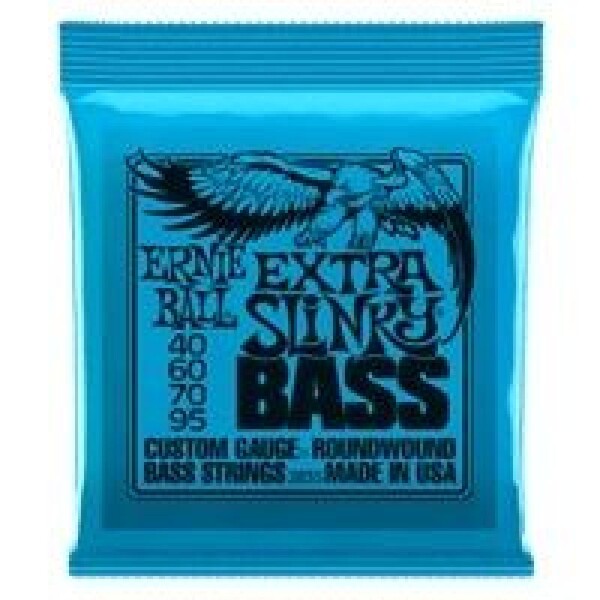Ernie Ball P02835 Extra Slinky Nickel 40-95 (4 Telli) Bas Gitar Teli