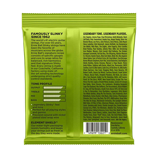 Ernie Ball P03221 Regular Slinky 3 Pack Elektro Tel (3'lü Paket)