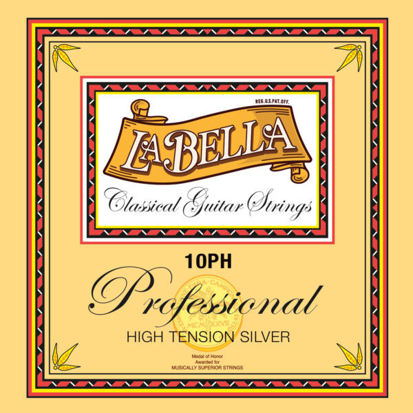 La Bella 10PH Profesyonel Hard Tansiyon Klasik Gitar Teli
