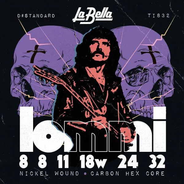 La Bella TI832 Tony Iommi Signature Tel