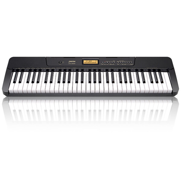 Jwin JTK-3600 61 Tuş Hassasiyetli 5 Oktav Org - Siyah