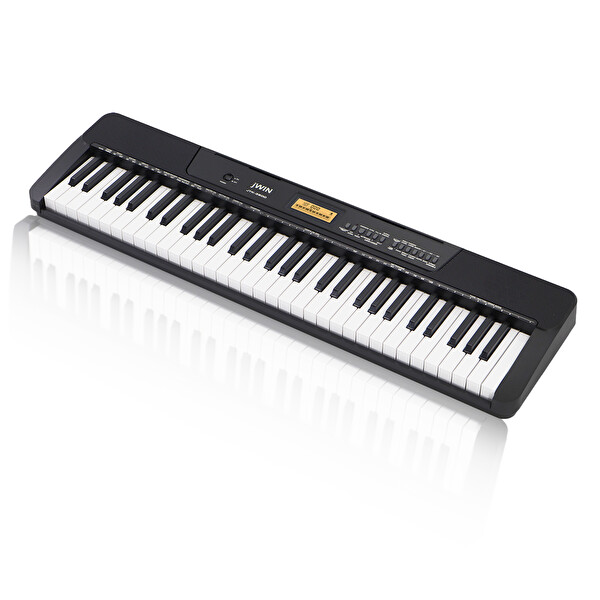 Jwin JTK-3600 61 Tuş Hassasiyetli 5 Oktav Org - Siyah