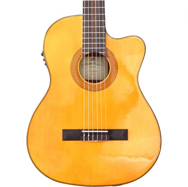 Miguel Angela MA5CE-N Naturel Elektro Klasik Gitar (Kılıf ve Pena)