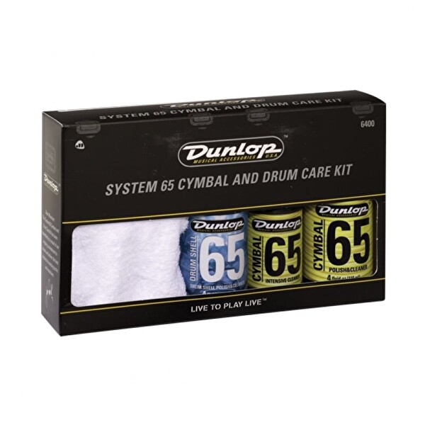 Jim Dunlop 6400 Zil ve Davul Temizleme Seti