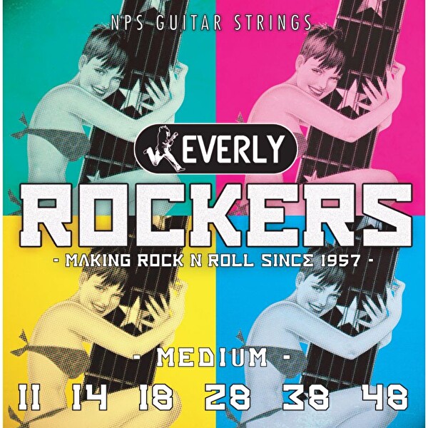 Everly Rockers 9011 Elektro Gitar Teli