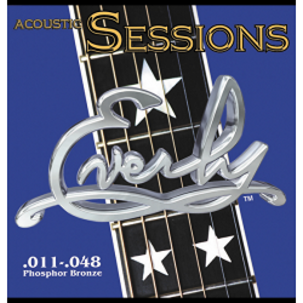 Everly Sessions Phosphor Bronze Akustik Tel 7211 Akustik Gitar teli Akustik Gitar Hard case
