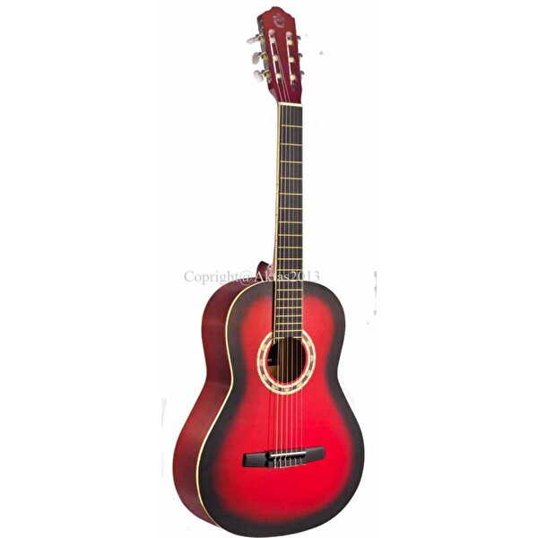 Carissa CG-160 RDS (Kırmızı Siyah) Klasik Gitar