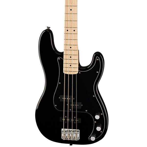 Squier Affinity Precision Bass PJ Akçaağaç Klavye Black Bas Gitar