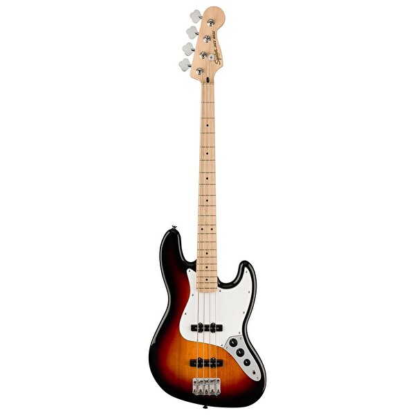 Squier Affinity Jazz Bass Akçaağaç Klavye 3-Color Sunburst Bas Gitar