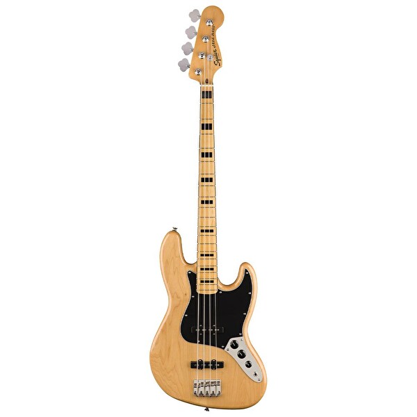 Squier Classic Vibe 70s Jazz Bass Akçaağaç Klavye Natural Bas Gitar
