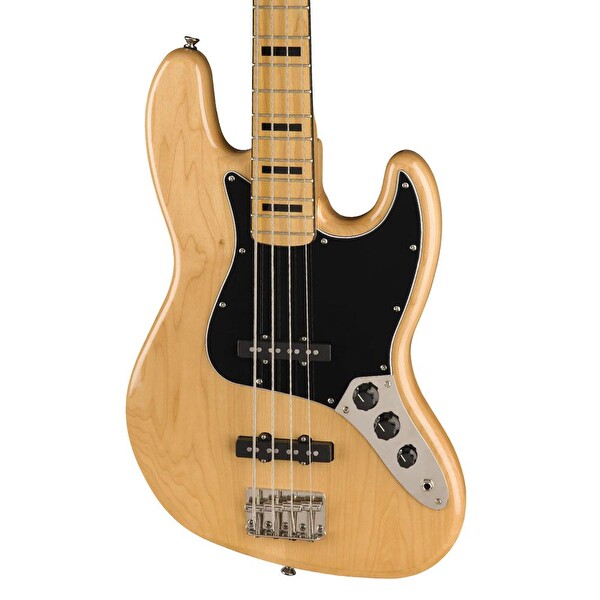 Squier Classic Vibe 70s Jazz Bass Akçaağaç Klavye Natural Bas Gitar