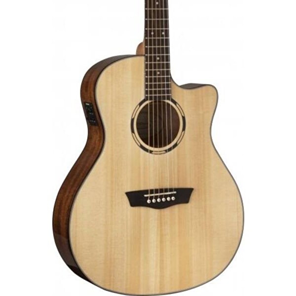 Washburn Woodline 10 Serisi WLO10SCE Elektro Akustik Gitar