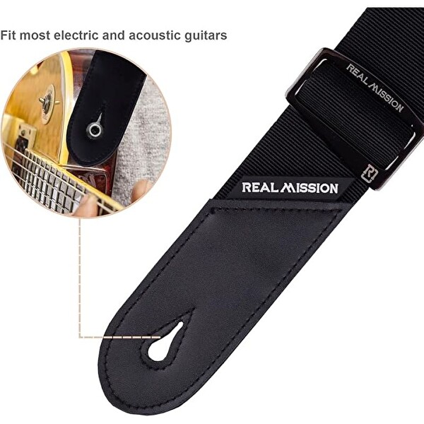 Real Mission Amanda Gray Gitar Askısı