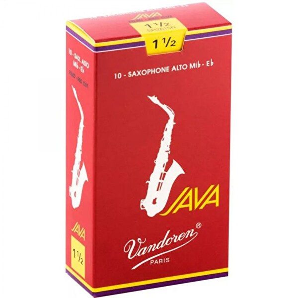Vandoren SR2615R Alto Saksafon Kamışı Java (10'lu) No:1