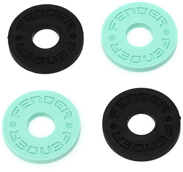 Fender Fender 4'lü Paket Siyah ve Surf Yeşil Askı Kilidi