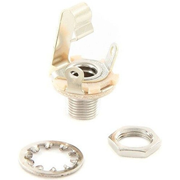 Fender 1/4 2-Conductor Guitar Output Jack with Mounting Hardware Yedek Parça