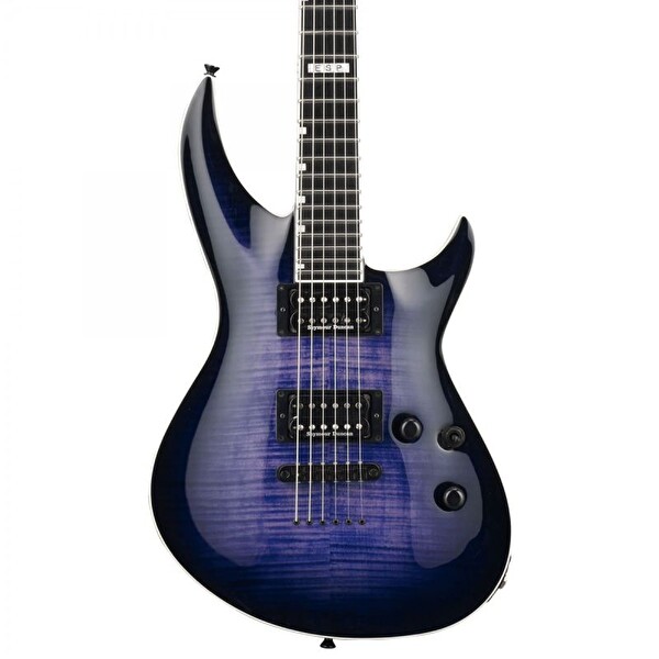 Esp Ltd E-II Horizon-III Flamed Maple Reindeer Blue - Elektro Gitar