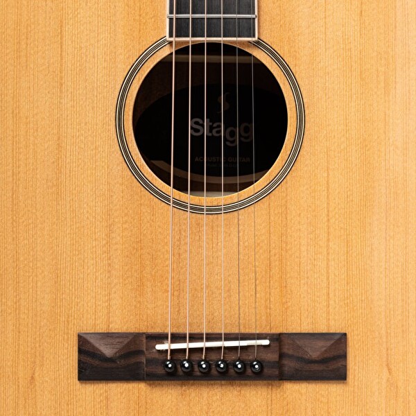 Stagg Akustik Gitar SA45 D-LW