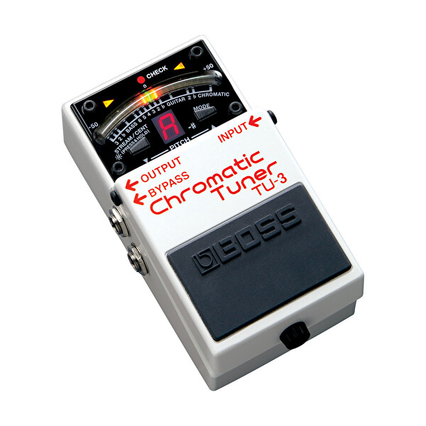 Boss TU-3 Chromatic Tuner Bas ve Elektro Gitar Uyumlu