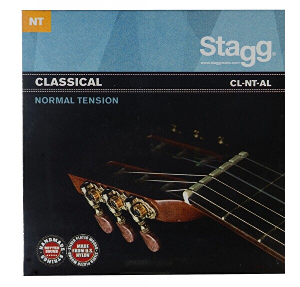 Stagg Klasik Gitar Teli Normal Tansiyon CL−NT−AL