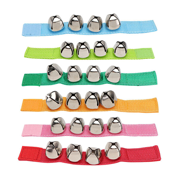 Jwin BZ-402 Bilek Zili Orff - Ritim Aleti Seti - Yeşil