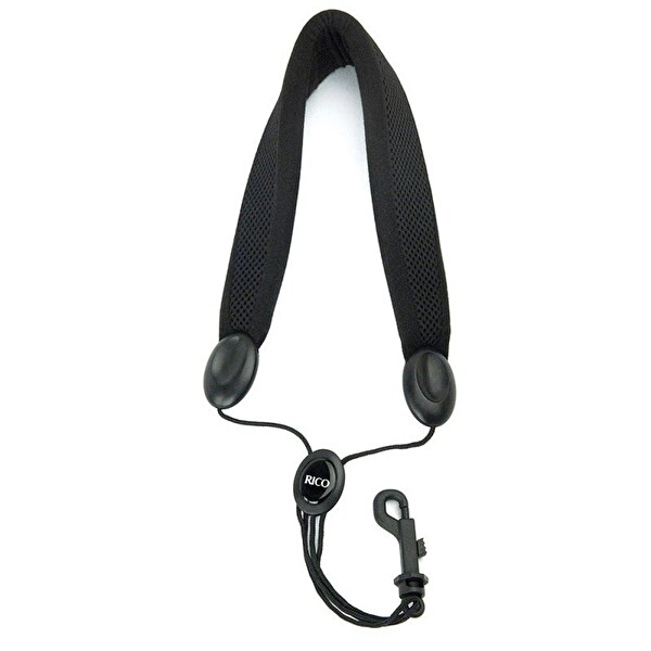 Rico Padded with Plastic Snap Hook SJA18 Alto Sax / Soprano Saksafon Askısı