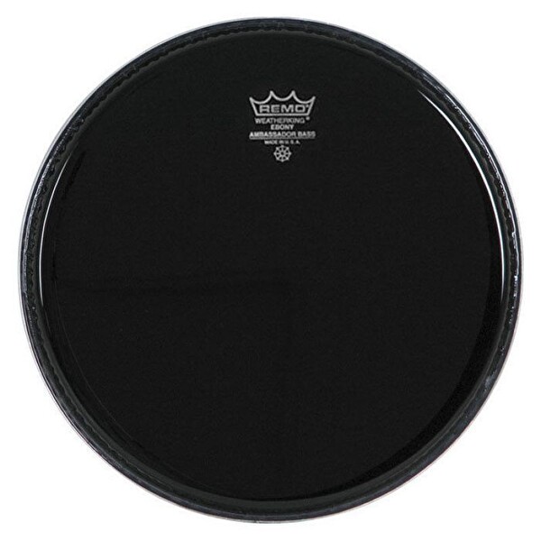 Remo Ambassador Black Suede 12