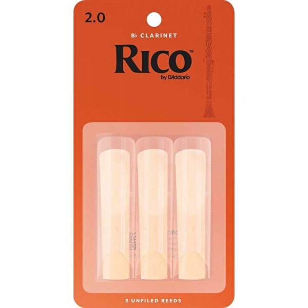 Rico RCA0320 Sib Klarnet Kamışı (3'lü) No:2