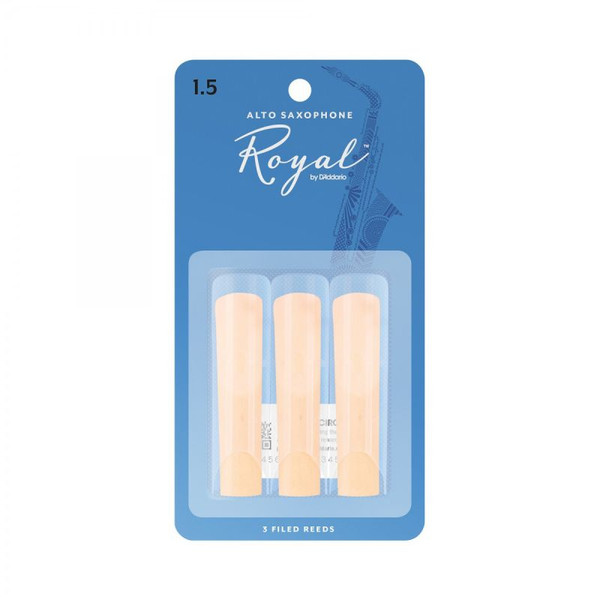 D'Addario Woodwinds Royal RJB0315 Alto Saksafon Kamışı (3'lü) No:1.5