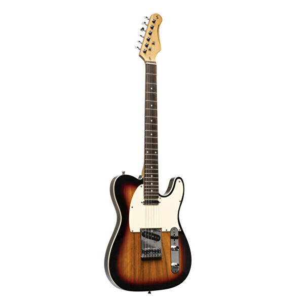 Stagg TELE Elektro Gitar SET-STD SNB